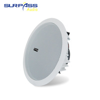 BT622 20W Sistema de música de fondo para el hogar Altavoz de techo PA activo compatible con BT para uso en cine en casa con teléfonos móviles