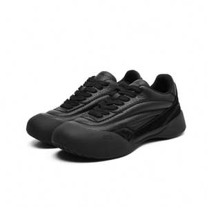 Nouvelles Chaussures de Marche Décontractées Montantes pour Hommes, Tendance, en Maille Respirante, à Lacets, Idéales pour Tenues Professionnelles, Design Courbé, Chaussures d'Extérieur - Product Image 5