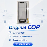 Verre de numériseur d'écran tactile OCA pour iPhone 11 12 13 14 15 Series, remplacement avec OCA préinstallé, HD transparent, vente en gros directe usine