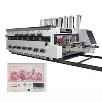 YSF-D meilleure vente machine d'emballage automatique de carton machine d'impression de boîte flexographique machine de découpe