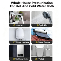 Pompe de surpression automatique à aimant permanent pour usage domestique, pour conduite de toilettes et chauffe-eau - Personnalisable OEM 24V Garantie 1 an