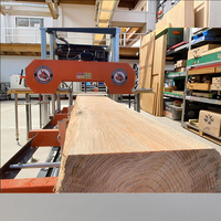 Scierie portative de 26 pouces avec option de remorque, machine à bois haute performance pour la coupe du bois et les projets forestiers à domicile