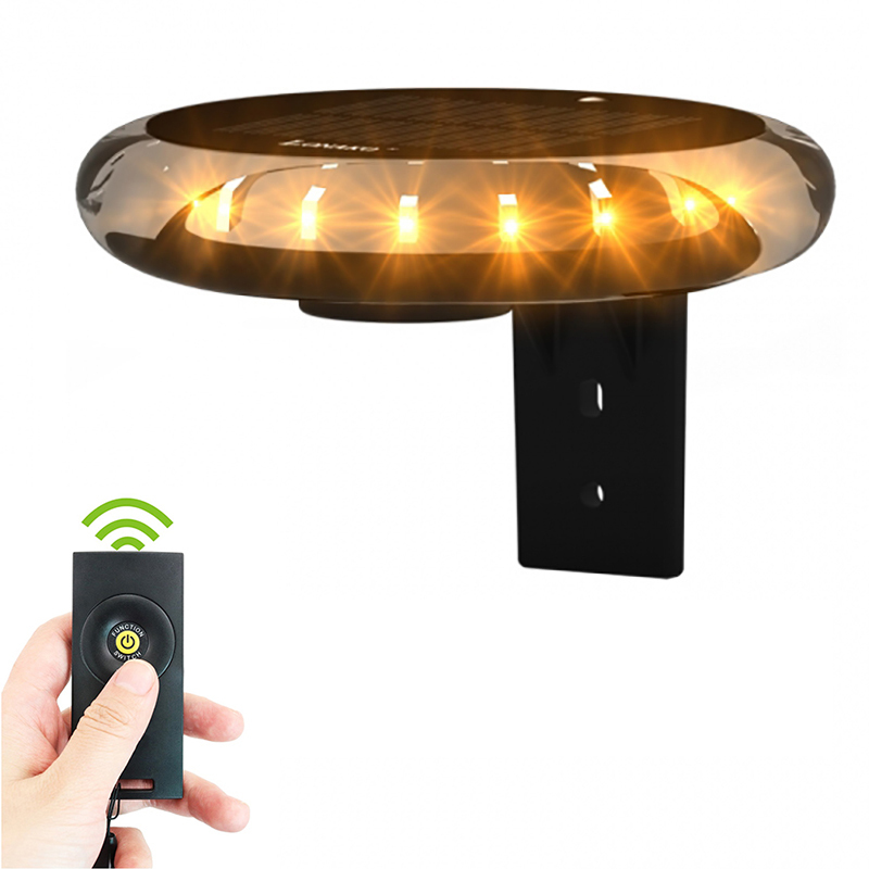 Solar Led Light Led Lights Amomd Good Yellow Color Solar Light Wireless Remote Solar Marine Indicator Light LED Lights IP67 Waterproof