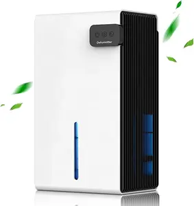 Dehumidifiers For Home 95oz Dehumidifier For 500sq Ft Small Dehumidifier With Colorful Lights 2 Working Modes For Basements