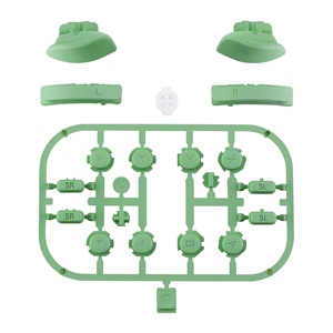 Accessoires de jeu pour manette Nintendo Switch, kits de boutons vert matcha 21 en 1 pour Nintendo Switch OLED - Product Image 1
