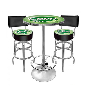 Mesa Alta Redonda de Metal Personalizada para <span class=keywords><strong>Bar</strong></span>, Club Nocturno o Pub, Promocional para Cerveza, con Base - Product Image 6