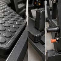 Appareil de musculation indépendant à charge libre pour l'exercice des jambes et des fessiers, mouvement séparé des deux côtés pour l'entraînement en salle de sport