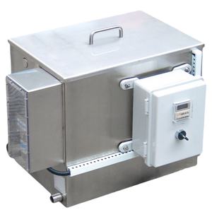 เครื่องกรองแบบดรัมสแตนเลสขนาดเล็กสำหรับบ่อเลี้ยงปลาคาร์ฟแบบหมุนเวียน - Product Image 1