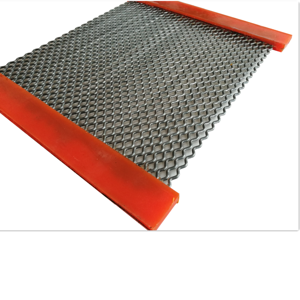 High Tensile Strength Hook Crimped Vibrating Screen Wire Mesh Mine Sieving Mesh For Stone Sand