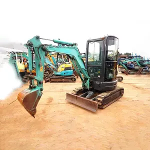 Escavadeira Kobelco usada de 2 toneladas Kobelco SK 20 pequena escavadeira de segunda mão para venda