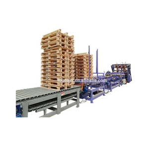 Palette en bois automatique de vente chaude faisant la machine <span class=keywords><strong>Europe</strong></span> Stringer Pallet Nailing Machine pour des fermes à <span class=keywords><strong>prix</strong></span> concurrentiel - Product Image 4