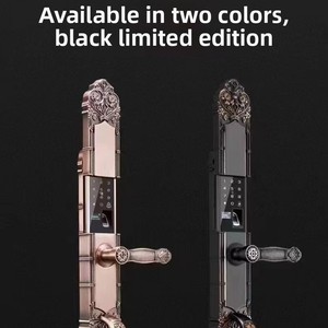 Cerradura Inteligente Antirrobo para Puerta Doble de Villa con Teclado de Huella Dactilar y Desbloqueo Remoto - Venta al por Mayor - Product Image 3