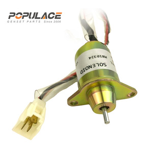 Vanne solénoïde d'arrêt d'incendie M810324 pour excavatrice, coupure de carburant, température normale, milieu huileux - Product Image 5