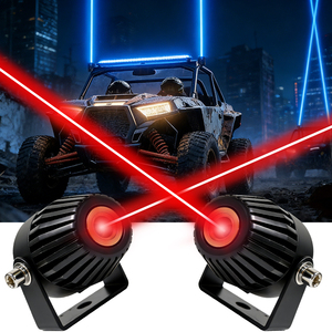 Projecteur laser pour véhicule tout-terrain, SUV, ATV, UTV, bateau, marine, lampe de signalisation d'avertissement, 12V 24V 80V, aluminium moulé sous pression, 4W - Product Image 5