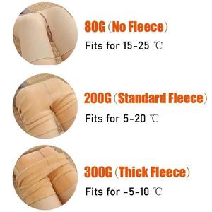 Pantimedias de Felpa Elásticas, Suaves, Opacas, Cálidas y Gruesas para Mujer, Forradas de Felpa, Leggings de Invierno - Product Image 3