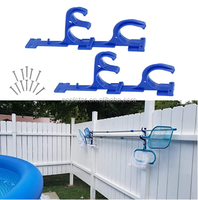 Poolstar 2 pièces Vis de fixation pour poteaux de piscine en plastique à haute résistance, Outils de nettoyage de piscine écologiques de haute qualité