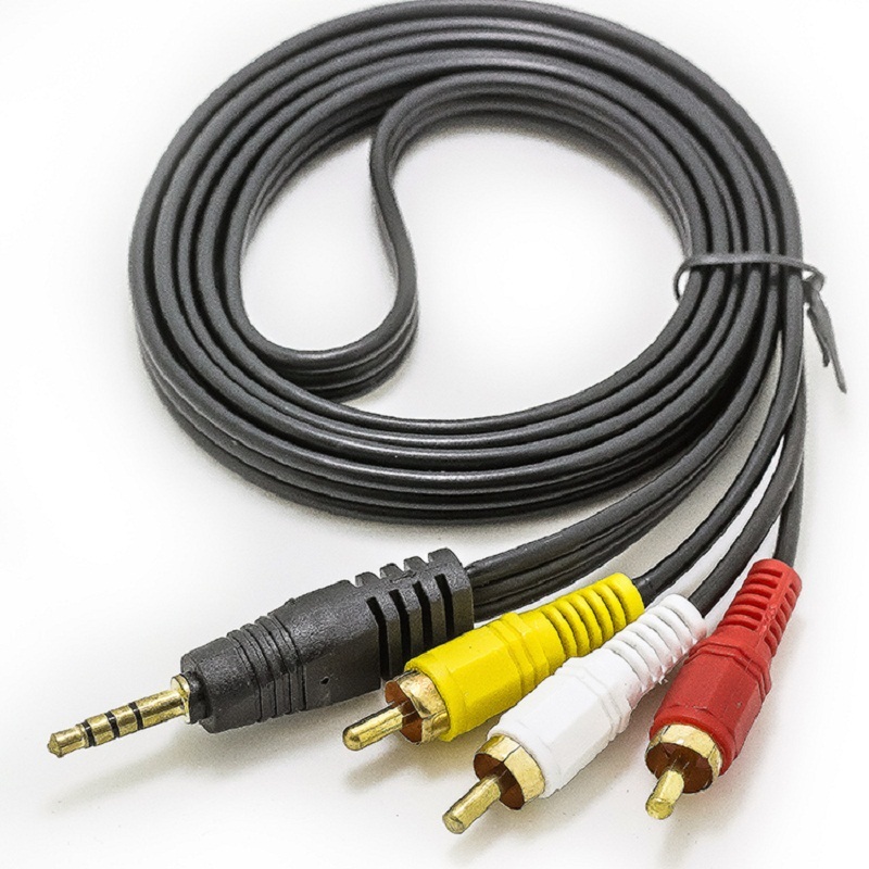Cavi Audio E Video Giallo Bianco Rosso