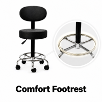 DENGTELI Chaise de bureau en cuir PU, chaise médicale, chaise d'allaitement, chaise de maison, chaise de clinique dentaire, chaise de visiteur, chaise ergonomique