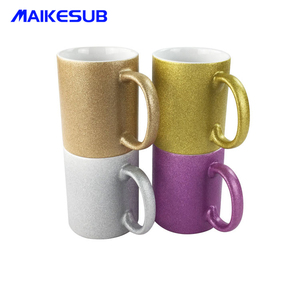 Tazas de Sublimación con Purpurina de 11 oz, <span class=keywords><strong>Taza</strong></span> de Cerámica Creativa con Recubrimiento de Transferencia Térmica Flash, Personalizable - Product Image 6