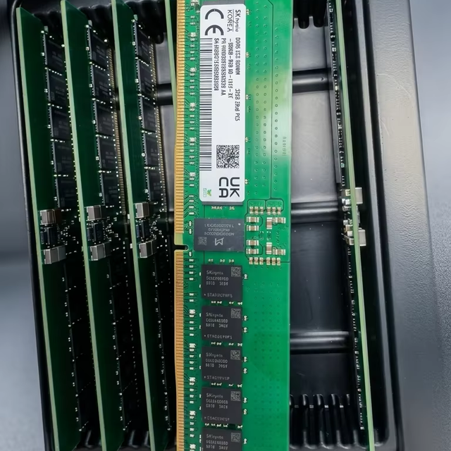 DDR5 32GB 5600MHz for Sk Hynix Ram 32GB RDIMM Server Storage High-speed Smart Memory Module Kit