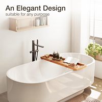 Plateau tournant en bois d'acacia Lazy Susan avec 8 bols à condiments, plateau de service rotatif, finition laquée, vaisselle pour comptoir de cuisine