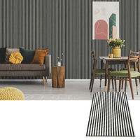 Panneau acoustique 3D personnalisé de forme spéciale, panneau mural insonorisant en feutre PET ondulé hexagonal pour studio et bureau