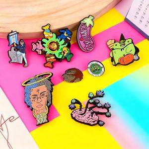 Más Vendidos: Pines de Solapa Esmaltados con Diseño de Máscara Artística Creativa, Accesorios de Vestir, Insignias Brillantes Personalizadas de Moda para Cualquier Ocasión Especial - Product Image 4