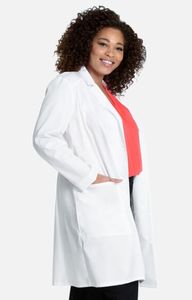 Blouse à manches courtes unisexe blanche Blouse médicale personnalisable pour médecins et infirmières Tissu tricoté Scrubs Utilisation hospitalière - Product Image 3