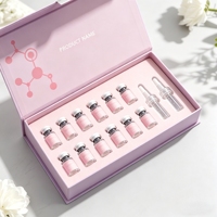 Boîte d'emballage isotherme de luxe, carton résistant aux températures pour flacons pharmaceutiques de 2 ml, 3 ml, 5 ml, 10 ml