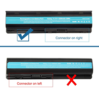 Batterie de remplacement pour ordinateur portable HP MU06, CQ32, CQ62, Q72, G42, G62, CQ50, CQ60, 6 cellules