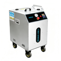 Machine professionnelle de nettoyage à la glace sèche pour voitures, design léger avec pression réglable pour l'élimination de la graisse du dessous de caisse