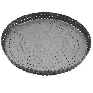 Moule à pizza en acier pour four avec trous Plaque de cuisson à pizza ronde antiadhésive Ustensiles de cuisson à pizza pour la cuisine à domicile - Product Image 2