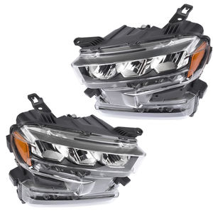 Paire de phares <span class=keywords><strong>à</strong></span> LED pour Chevrolet <span class=keywords><strong>Silverado</strong></span> 2019-<span class=keywords><strong>2022</strong></span> 1500 2019 2020 Côté conducteur + passager - Product Image 1