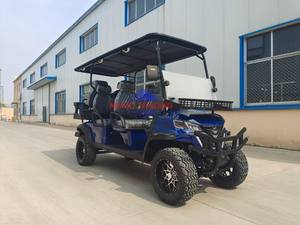 Voiturette de <span class=keywords><strong>golf</strong></span> électrique de style moderne, buggy tout-terrain 3-4 places, vitesse 30-50 km/h, autonomie 90 km, design simple et élégant pour diverses occasions - Product Image 2