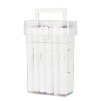 Ensemble de marqueurs à l'aquarelle pour étudiants, couleurs vives, non toxiques, lavables, fournitures artistiques pour enfants, dessin, peinture, coloriage, projets scolaires