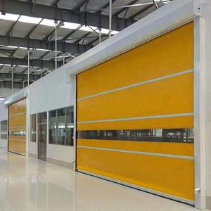 Puerta de persiana enrollable rápida Industrial automática moderna de alta calidad PVC rodillo de alta velocidad rollo rápido alto Kecepatan <span class=keywords><strong>pintu</strong></span> - Product Image 5