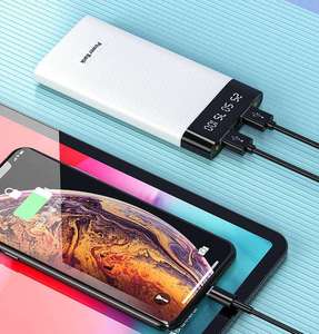 Mini 20000mAh Power Bank LED Pantalla digital Carga rápida <span class=keywords><strong>Batería</strong></span> <span class=keywords><strong>externa</strong></span> Poverbank para <span class=keywords><strong>iPhone</strong></span> <span class=keywords><strong>11</strong></span> para Xiaomi Mi Entrada Micro USB - Product Image 4