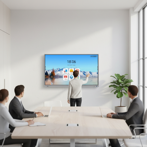 Tableau blanc interactif électrique 4K UHD 86 pouces <span class=keywords><strong>avec</strong></span> écran tactile <span class=keywords><strong>et</strong></span> technologie infrarouge IR 20/40 points pour écriture au <span class=keywords><strong>stylo</strong></span> ou au doigt - Product Image 3