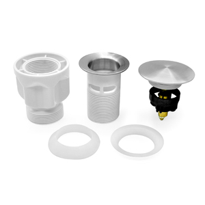 หัวปั๊มระบายน้ำแบบมีรูสำหรับอ่างล้างหน้าในห้องน้ำมีปุ่มกดเปิดปิดได้ - Product Image 3