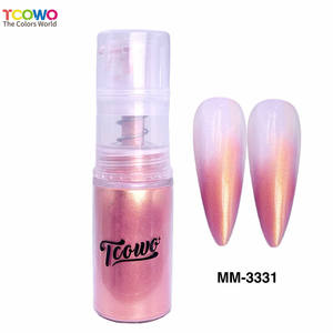 진주 안료 메탈릭 러스터 네일 섀도우 병 스프레이 옹 브르 네일 미스트 점진적 효과 옹 브르 네일 글리터 파우더 스프레이 - Product Image 4