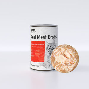 Fabricant OEM/ODM – Nouvelle Mousse/Pâté pour <span class=keywords><strong>Chat</strong></span> Sans Céréales, Biologique, Sans OGM, Riche en Protéines, avec Vitamines, Sans Gluten, Poisson 400g - Product Image 4