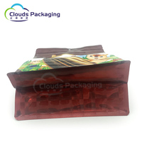 Op Maat Gemaakte 8-Side-Seal Gedroogd Fruit Voedselpakket Pouch Pinda Walnoot Zak Gemengde Cashewnoten Staan Op Rits Verpakking Zak