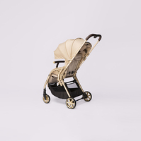 Purorigin Landau et poussette légers pliants automatiques ultra compacts en aluminium Vente directe d'usine pour bébé