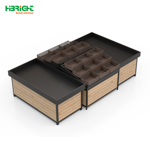 โต๊ะโชว์สินค้าทันสมัย Highbright สำหรับซูเปอร์มาร์เก็ตและร้านขายของชำ - Product Image 2