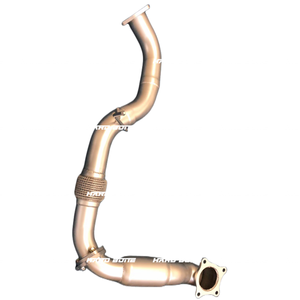 Downpipe Sportivo per <span class=keywords><strong>Mercedes</strong></span> W176 <span class=keywords><strong>C117</strong></span> A180 A200 A250 CLA180 CLA200 CLA250 GLA250 1.6T/2.0T con Scudi Termici - Product Image 3
