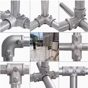 Connettore per Tubi in Lega di Alluminio per Sistema di Telai in Acciaio - Product Image 5