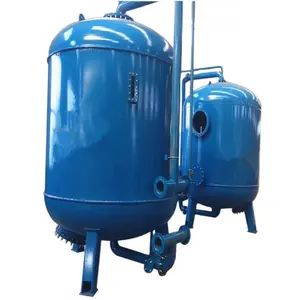 Système de filtre à sable mécanique Filtre à eau à charbon actif industriel Filtre à eau à charbon actif