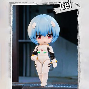 Blokees brucoblock FIGURE-Love <span class=keywords><strong>Story</strong></span> Q-Evangelion ศตวรรษใหม่-MIRACLE Connection Original chineseversion ของแท้ประกอบโมเดล - Product Image 6