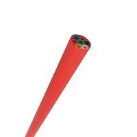 Gaine micro-flexible en PEHD pour câbles à fibres optiques, 4 ou 7 voies, à enrobage direct, anti-corrosion, écologique