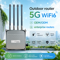 Router CPE 5G Terbuka, Router Industri, Router SIM 5G Outdoor, 802.11AX 2.4GHz 5.8GHz, Modem 4G LTE 5G, Kartu SIM, CPE 5G Outdoor
